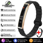 Waterproof Fitness Tracker Smart Band and Health Monitor Smartwatch