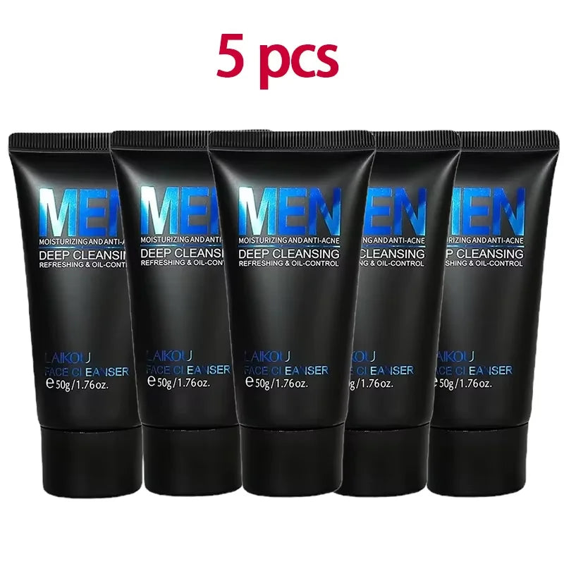 Men's Moisturizing Oil Control Face Wash Scrub LK91279