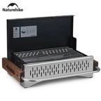 Folding Camping BBQ Grill and Stainless Steel Portable Charcoal Oven