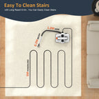 Portable Carpet and Upholstery Spot Cleaner Machine with Suction 750W