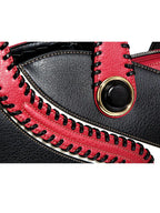 Women's Large Capacity Leather Top Handle Crossbody Bag