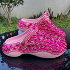 Women's Rhinestone Clogs Summer Beach Sandals EVA Lightweight
