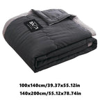 Double Sided Cooling Blanket and Breathable Cotton Quilt