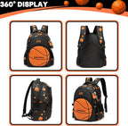 Boys' Fashionable School Backpack 3-Piece Bag Set