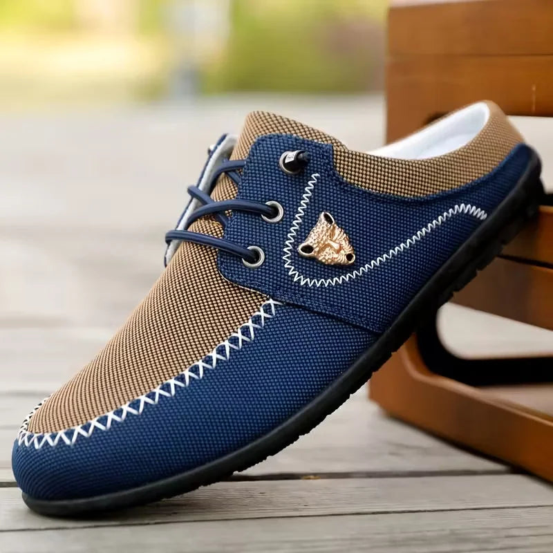 Men's Breathable Mesh Slip-On Mules Outdoor Casual Sandals