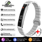 Waterproof Fitness Tracker Smart Band and Health Monitor Smartwatch