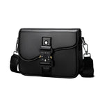 Men's Fashion PU Leather Minimalist Crossbody Messenger Bag