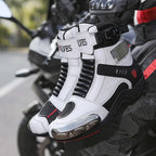 Unisex High Top LED Illuminated Motorcycle Riding Boots