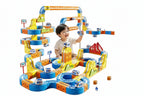 Kids Electric 3D Magnetic Track Train Building Vehicle Toy Set