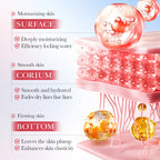 Sakura Moisturizing Face Skin Care 6-Piece Travel Set
