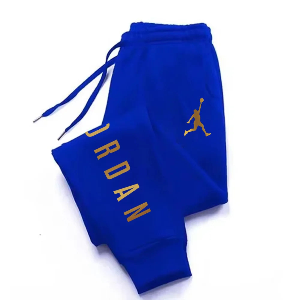 Men's Casual Letter Print Loose Comfortable Sports Pants