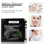 Women's Bamboo Charcoal Deep Cleansing Face Body Soap Bar 3.5 oz