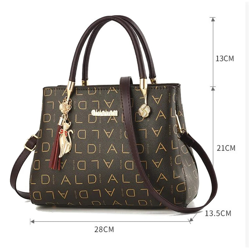Women's Casual PU Leather Crossbody Shoulder Bag