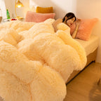 Extra Thick Flannel Lamb Fleece Winter Quilt