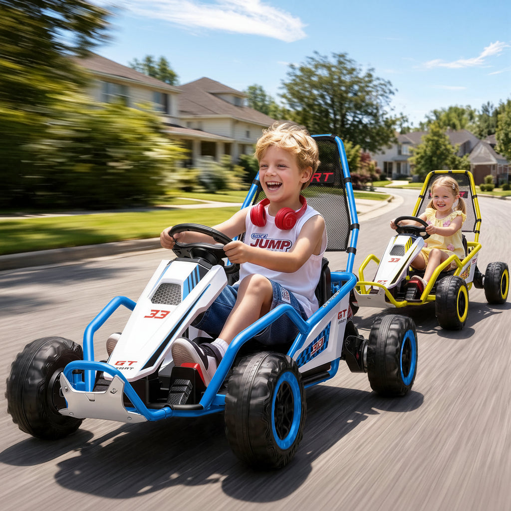 Kids 24V 400W Battery Powered Electric Ride on Go Kart Car