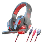 Stereo Wired Gaming Headset for PC and PS5 Over-Ear Headphones