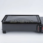 Multi-Functional Portable Cassette BBQ Grill with Mesh Baking Pan