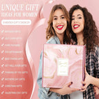 Happy Birthday Gift Basket for Women with Blanket Tumbler and Spa Set