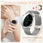 Women's Smart Watch with 1.32" AMOLED Touchscreen and Bluetooth Call