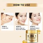 Unisex 6-in-1 Collagen Retinol Firming Anti-Wrinkle Face Cream WA-03-1185 1.8 oz