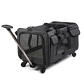 Portable Breathable Detachable Universal Wheel Pet Trolley Bag