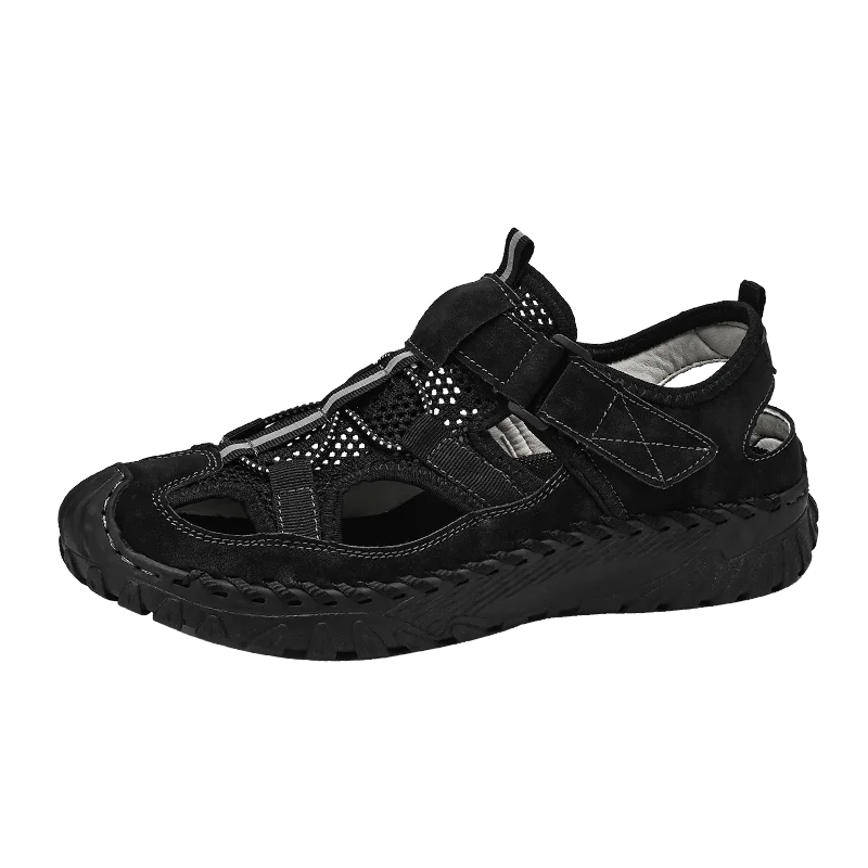 Men's Protective Toe Outdoor Sandals Breathable Mesh Quick Dry