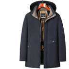 Men's Thick Warm Hooded Winter Parka Coat