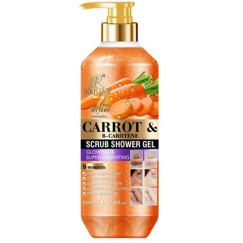 Carrot Moisturizing Scrub Shower Gel 33.8 fl oz