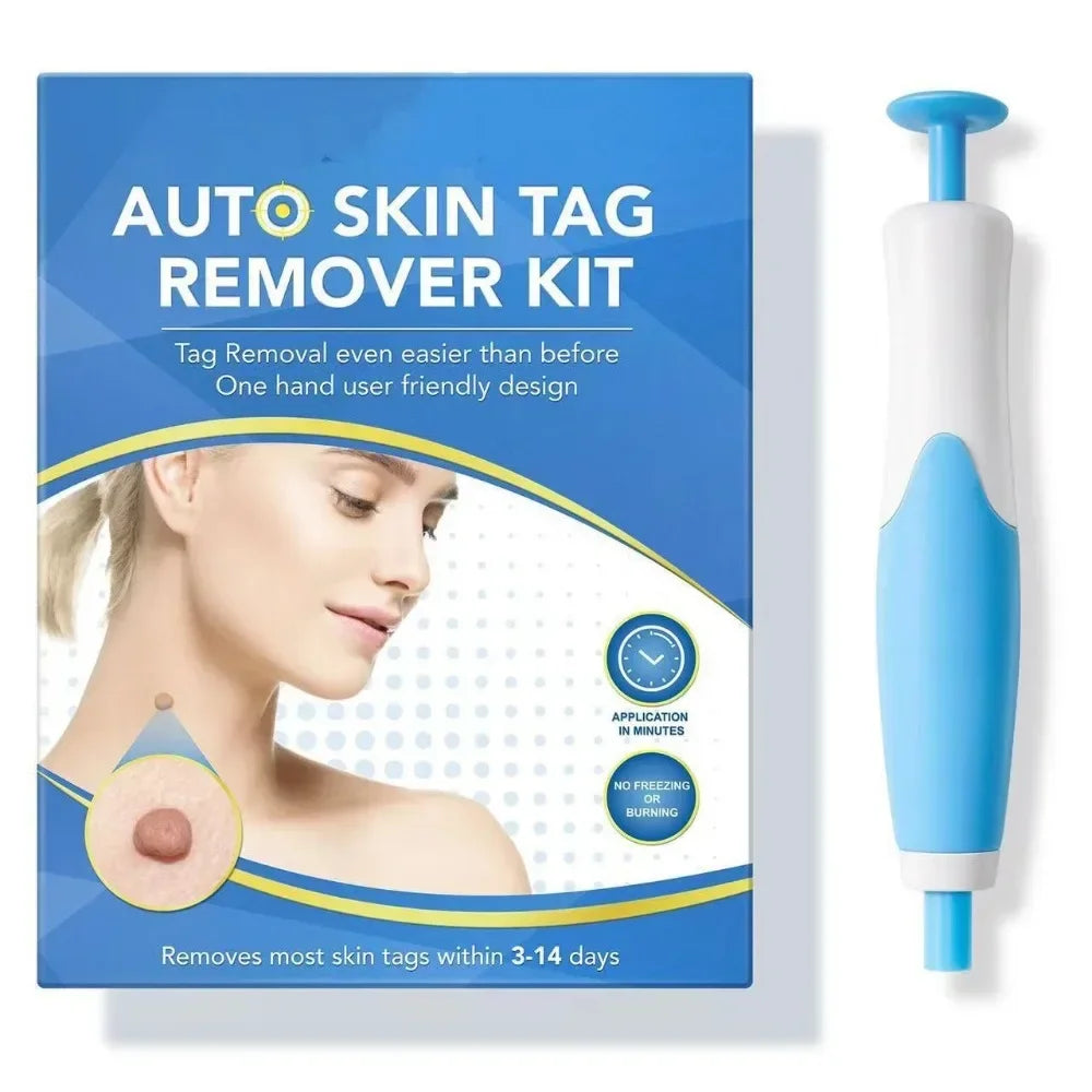 Unisex 2-in-1 Painless Auto Skin Tag & Mole Removal Kit