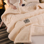 Thick Warm Milk Velvet Blanket and Soft Winter Plush Throw