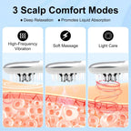 3-in-1 EMS Hair Growth Massage Comb with Light Therapy and Oil Dispenser