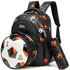 Boys' Fashionable School Backpack 3-Piece Bag Set