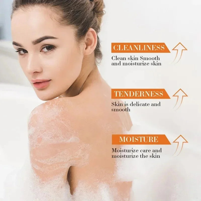 Unisex Natural Turmeric Brightening Cleansing Soap Bar