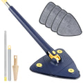 Telescopic Triangle Cleaning Mop with 360 Degree Rotatable Head