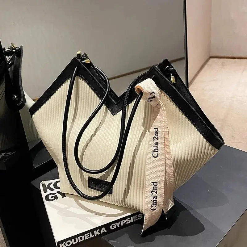 Women's Casual Canvas Commuter Shoulder Tote Bag