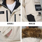 Men's Thick Warm Hooded Winter Parka Coat