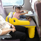 Kids' Portable Airplane Bed Seat Extender Light Grey