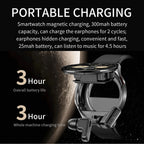 Two-in-One Smartwatch with Built-In Wireless TWS Earbuds