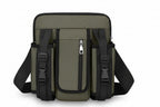Men's Fashion Oxford Flap Pocket Crossbody Messenger Bag