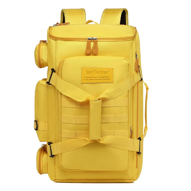 Unisex Dry Wet Separated Oxford Travel Sports Backpack