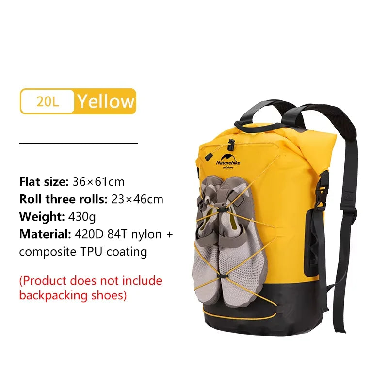 Waterproof Wet and Dry Separation Outdoor Bag with Shoulder Strap