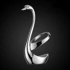 Swan Tableware Holder and Stainless Steel Utensil Stand