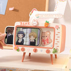 Retro Television Shaped Tissue Box Cover and Phone Stand