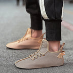 Men's Air Mesh Casual Shoes Lightweight Lace-Up Running Sneakers