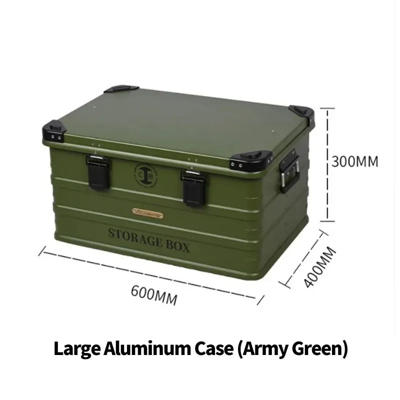 Camping Storage Basket and Detachable Tactical Folding Bag