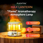 Vintage 3-in-1 Rechargeable Camping Lantern with 9600mAh Power Bank
