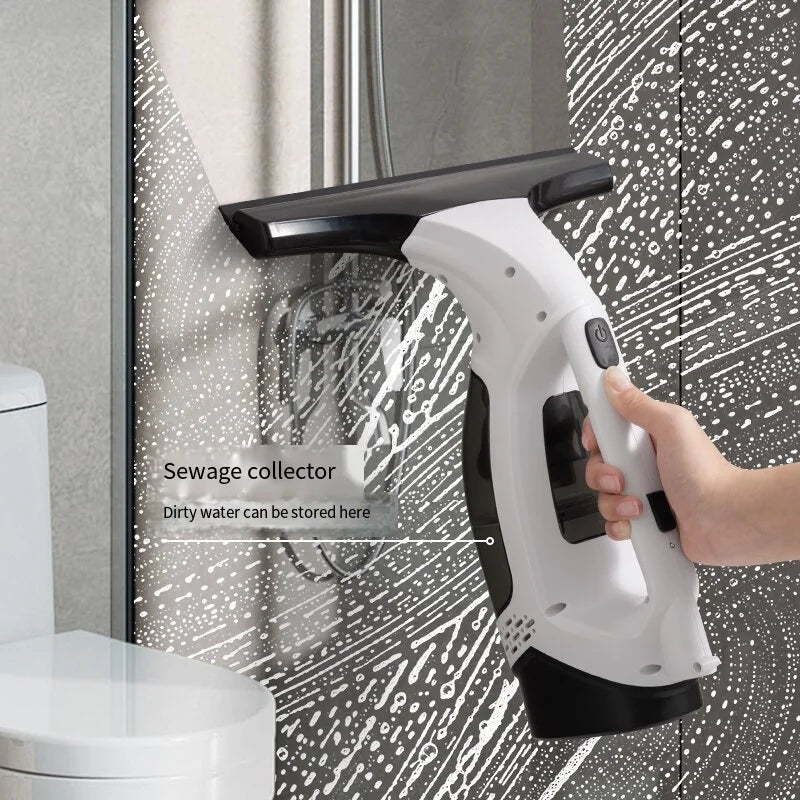 Cordless Electric Window Cleaner Machine with Squeegee