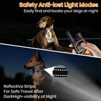 AI Electric Dog Training Collar 3300ft Range IPX7 Waterproof 10-120lbs