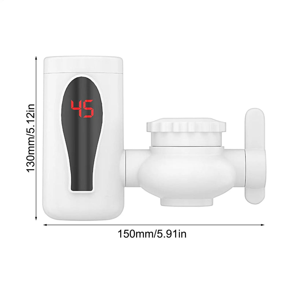 Instant Electric Hot Water Faucet with LED Display 3000W
