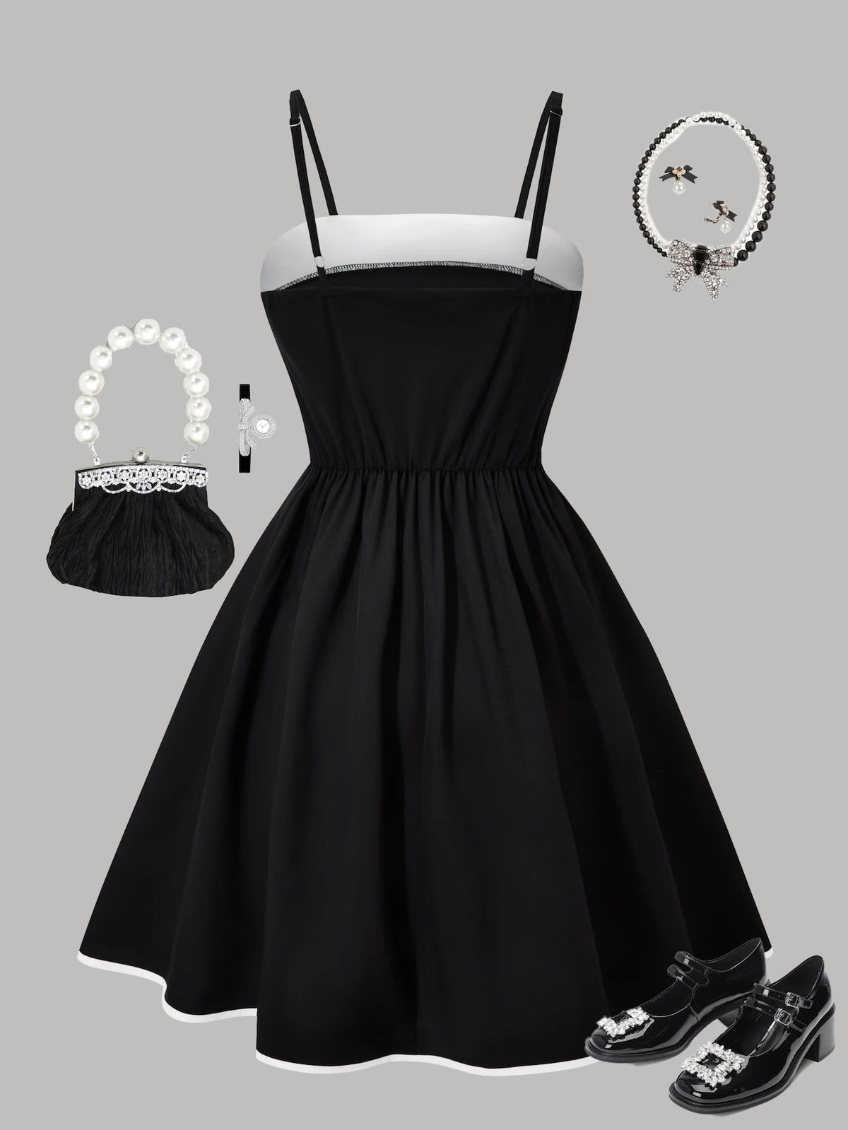 Girls' Bow Summer Dress B1180
